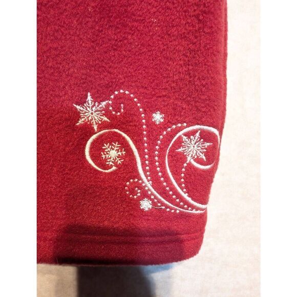 Croft & Barrow soft fleece full zip vest petite large - Picture 4 of 5